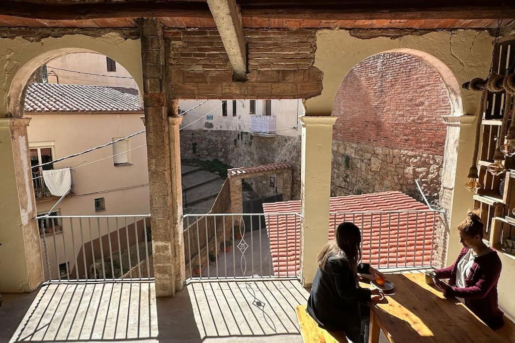 Habitacion Roca Foradada En Casa Cami De Les Aiguees Monistrol De Montserrat Eksteriør bilde